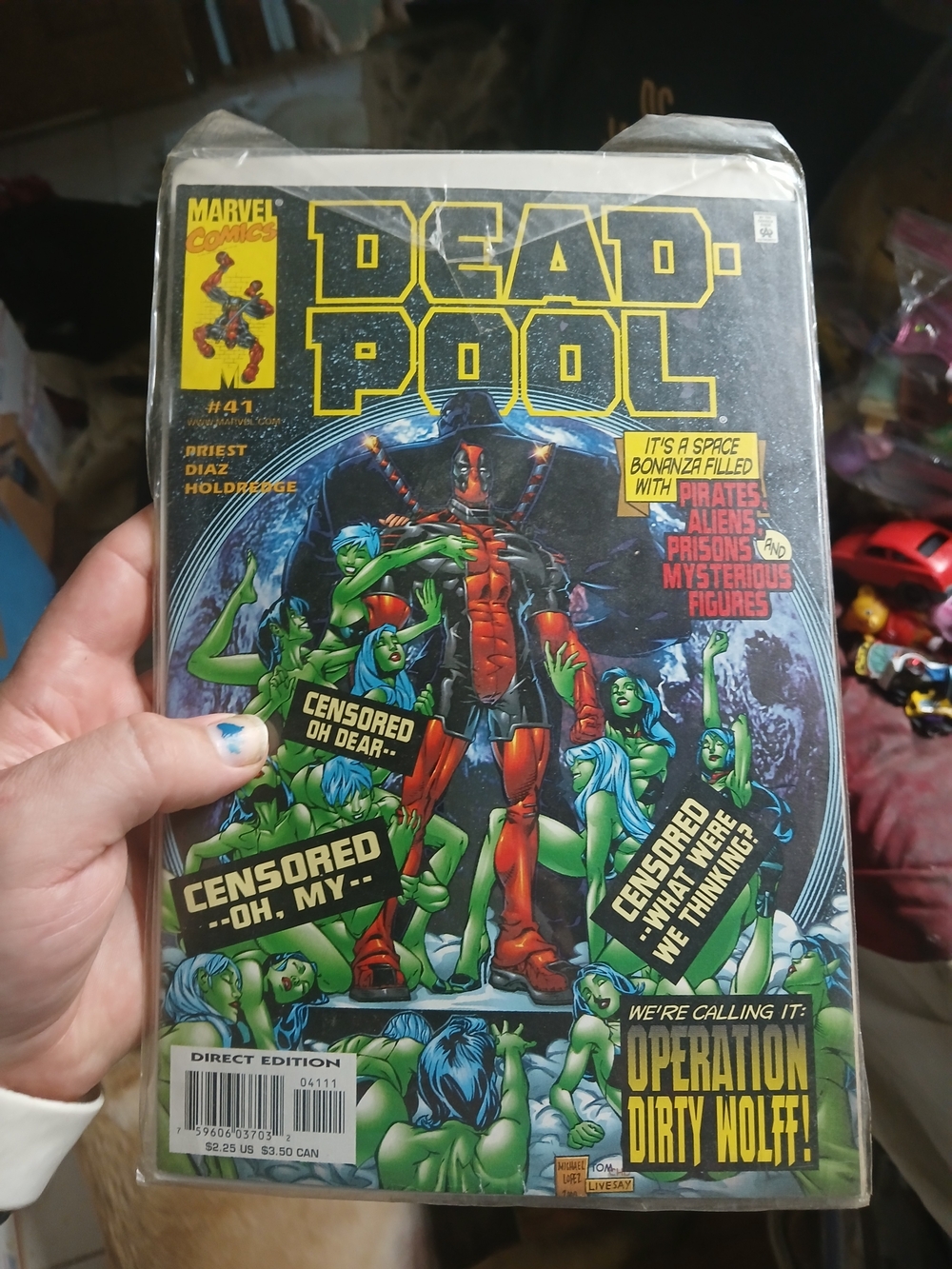Marvel Comics Dead Pool #41 Operation Dirty Wolf Comic